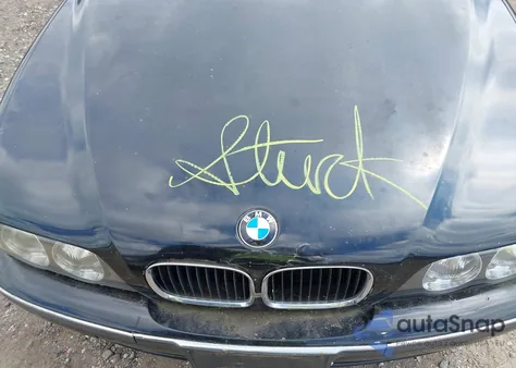 1997 BMW 528I из США, поврежденный, VIN WBADD6324VBW09705